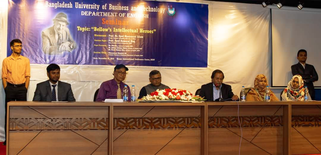 The Department of English arranges a Seminar on Saul Bellow