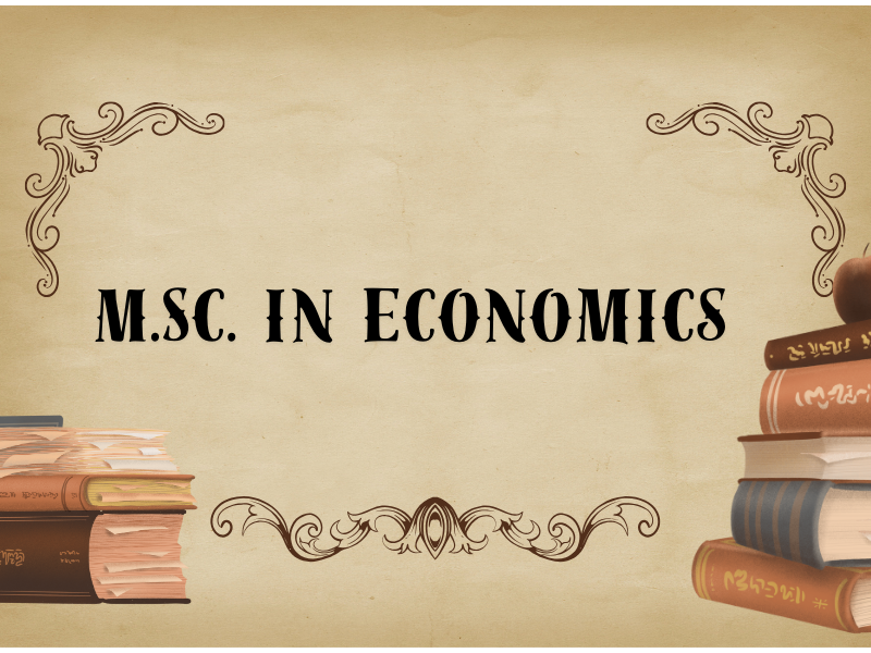 M.Sc. in Economics