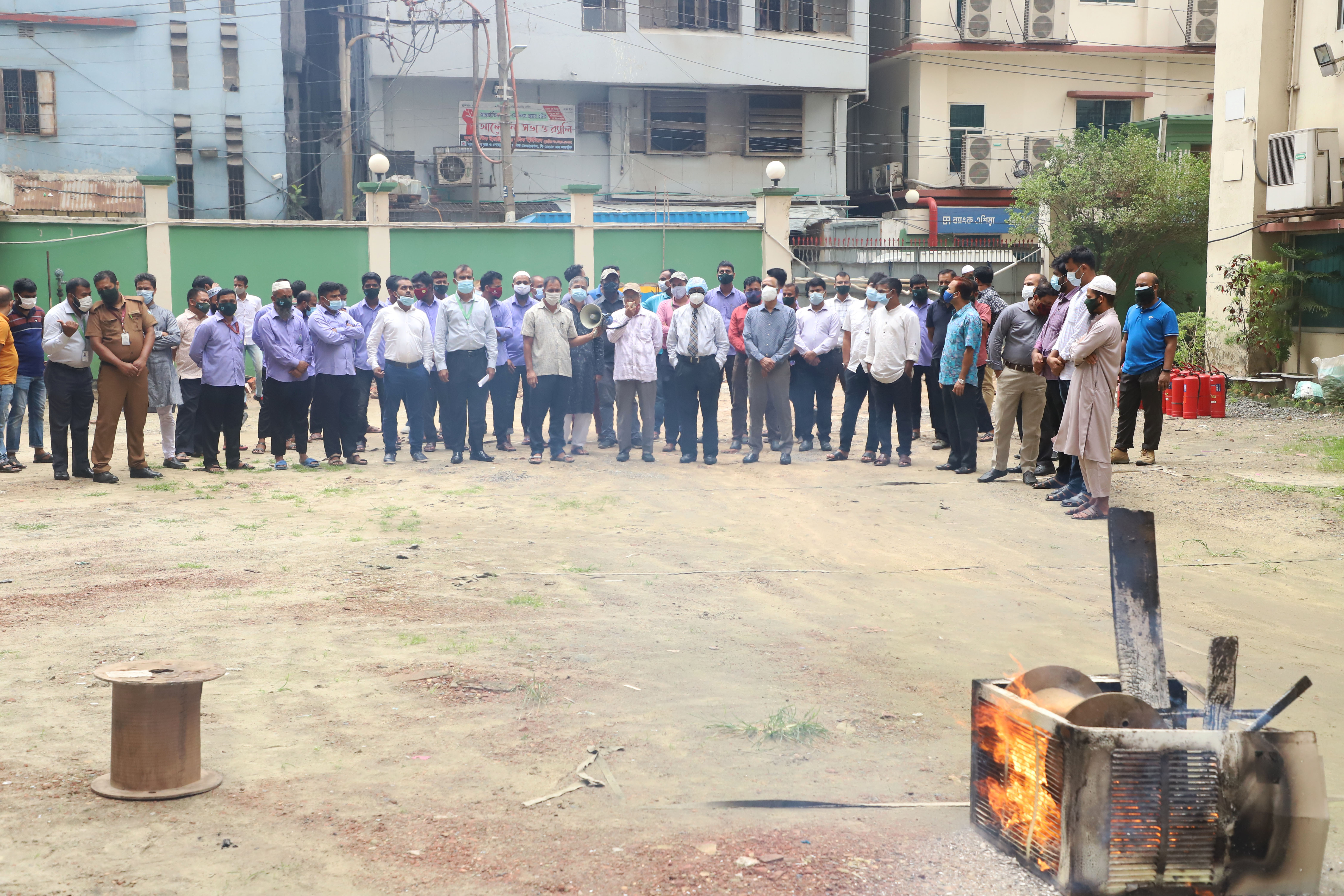Fire Drill Training at BUBT